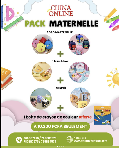 Pack maternelle 